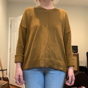 Yellow Brown Green Madewell Women’s Medium Sweater